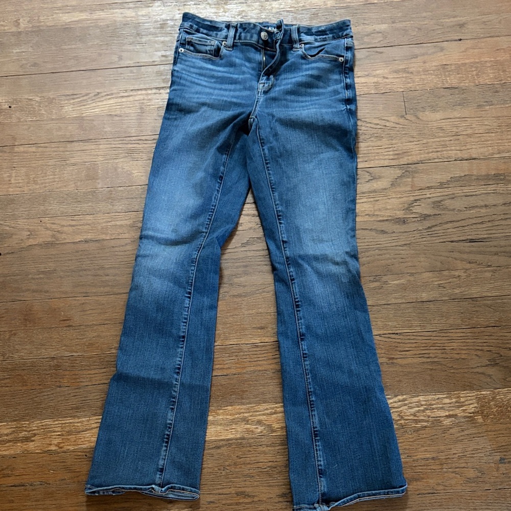 American Eagle Outfitters Medium Blue Flare Jeans